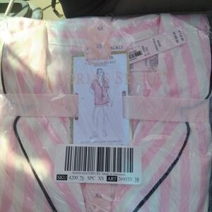 Victoria's Secret Vibrant Pink Sleepwear Set